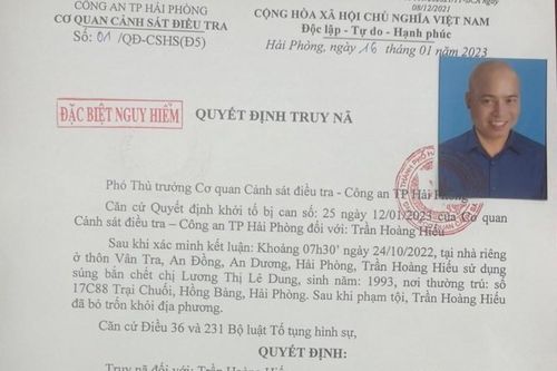 Hải Phòng: Truy nã đối tượng sát hại bạn gái tại nhà riêng