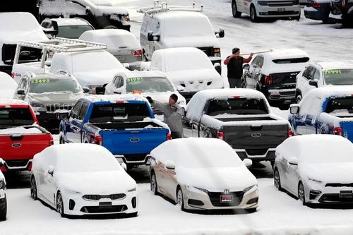 Bão tuyết hoành hành ở miền nam nước Mỹ, hàng nghìn chuyến bay bị hủy