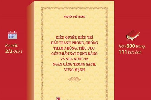 Cuốn sách của Tổng Bí thư Nguyễn Phú Trọng: 'Cẩm nang' về công tác đấu tranh phòng, chống tham nhũng, tiêu cực
