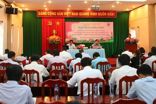 Nhiều hoạt động chuyển giao ứng dụng, nhân rộng kết quả nghiên cứu khoa học và công nghệ