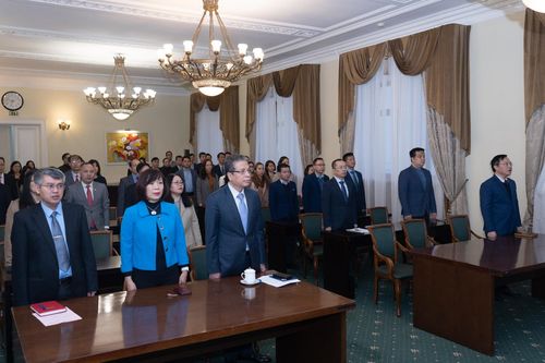 Kỷ niệm 93 năm Ngày thành lập Đảng tại Liên bang Nga