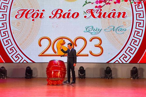 Lào Cai khai mạc Hội báo Xuân Quý Mão 2023