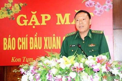 BĐBP tỉnh Kon Tum gặp mặt báo chí đầu xuân Quý Mão 2023