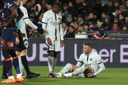 Mbappe chấn thương và phải nghỉ 3 tuần