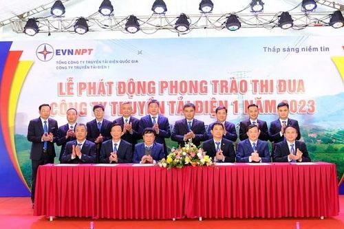 Công ty Truyền tải Điện 1 phát động phong trào thi đua năm 2023