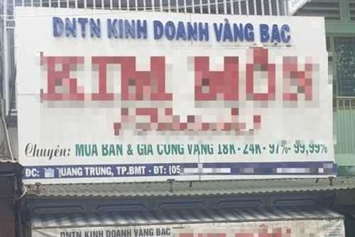Ba cơ sở bán 600 miếng vàng chưa có giấy phép trong ngày vía Thần tài