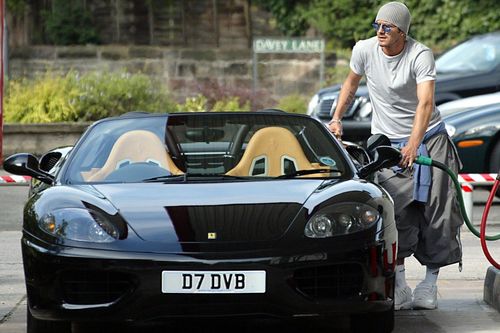 Chi tiết siêu xe Ferrari 360 Spider của David Beckham