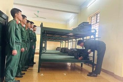 Sư đoàn 312 (Quân đoàn 1) sẵn sàng đón chiến sĩ mới
