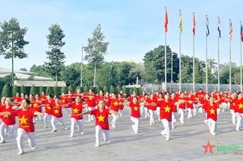 Bình Dương tổ chức liên hoan các câu lạc bộ thể dục dưỡng sinh