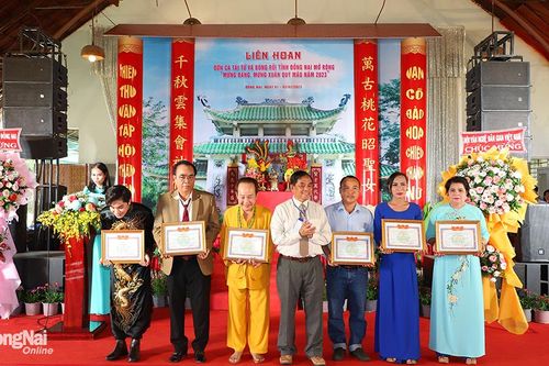 Trao 60 giải Liên hoan đờn ca tài tử và bóng rỗi tỉnh Đồng Nai mở rộng