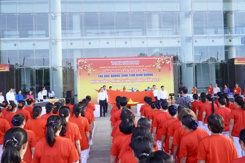 Liên hoan các Câu lạc bộ Thể dục Dưỡng sinh tỉnh Bình Dương