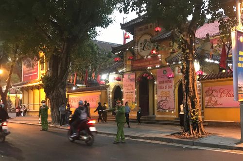Đảm bảo tuyệt đối an ninh, an toàn chùa Quán Sứ, phục vụ nhân dân du xuân lễ Phật