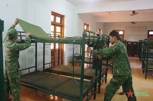 Chuẩn bị chu đáo, tạo ấn tượng tốt cho chiến sĩ mới