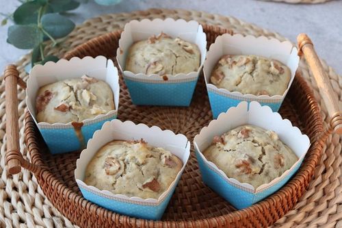 Chuối chín sau Tết đem làm bánh mềm ngon, thơm phức