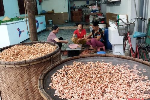 Tôm nõn khô - món quà của biển