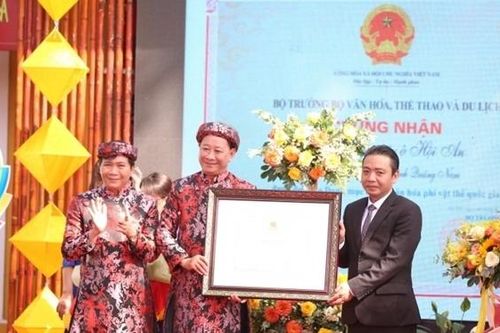 Tết Nguyên tiêu Hội An là Di sản văn hóa phi vật thể quốc gia
