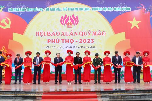 Khai mạc Hội Báo Xuân tỉnh Phú Thọ