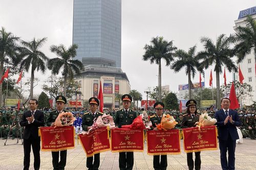 Hơn 1.400 thanh niên ưu tú lên đường nhập ngũ năm 2023