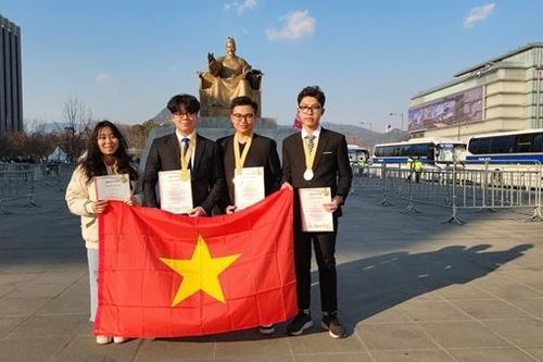 Học sinh Việt Nam giành HCV Olympic Phát minh và Sáng tạo thế giới năm 2023