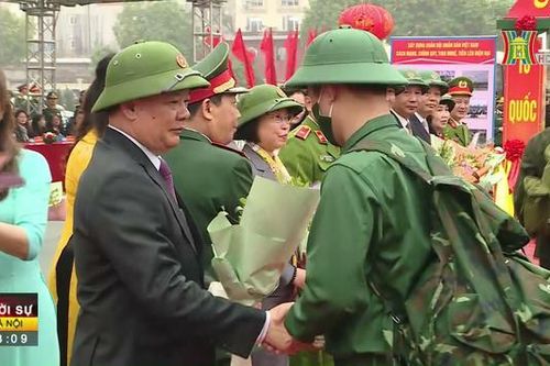 Tưng bừng ngày hội tòng quân đầu Xuân 2023