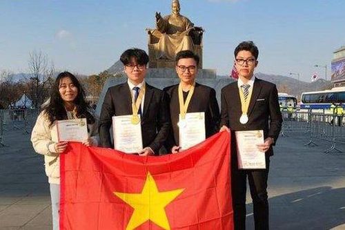 Học sinh Việt Nam giành Huy chương Vàng Olympic Phát minh và Sáng tạo thế giới