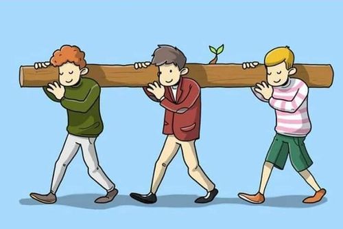 Chỉ với bức hình này, đố bạn biết ai là người vác nặng nhất