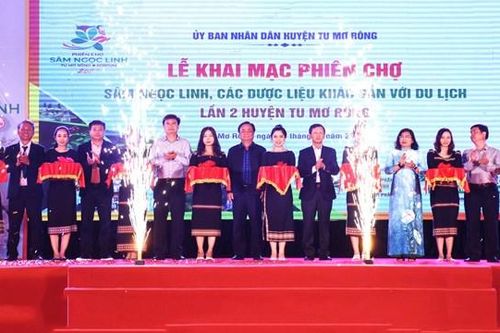 Kon Tum: Khai mạc Phiên chợ Sâm Ngọc linh lần thứ 2 năm 2023