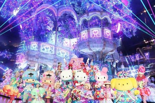 Tham quan công viên chủ đề Hello Kitty