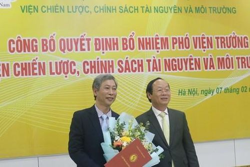 Bổ nhiệm Phó Viện trưởng Viện Chiến lược, Chính sách tài nguyên và môi trường