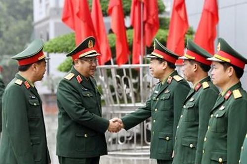 Thượng tướng Phạm Hoài Nam làm việc với Binh chủng Đặc công