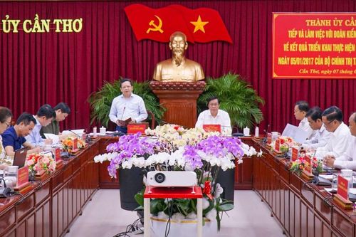 Kiểm tra kết quả 5 năm thực hiện Chỉ thị số 12-CT/TW tại Cần Thơ