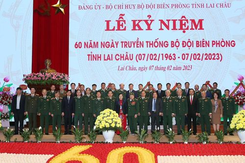 Bộ đội Biên phòng tỉnh Lai Châu kỷ niệm 60 năm hình thành và phát triển