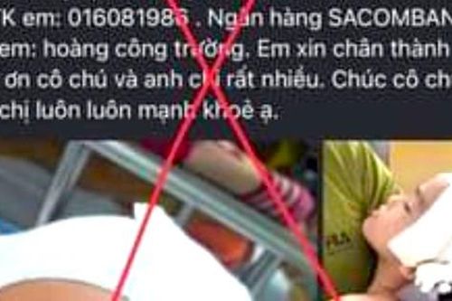 Cảnh báo thủ đoạn lừa đảo kêu gọi từ thiện