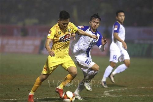 V.League 2023: Thanh Hóa chia điểm với 'hàng xóm' Sông Lam Nghệ An