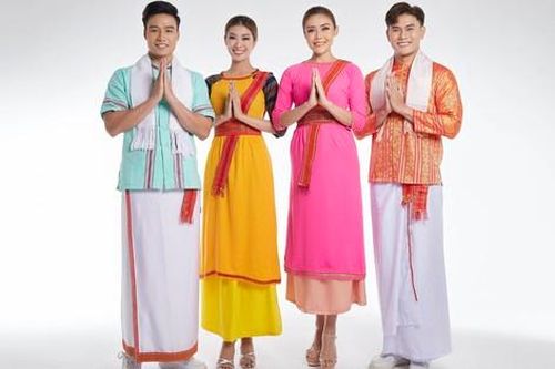 Dàn Nam vương, Hoa hậu biến hóa đa sắc với trang phục Chăm