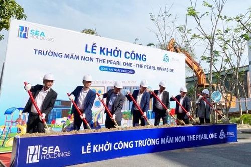 Seaholdings tăng tốc khởi công trường mầm non The Pearl One theo Quy chuẩn quốc gia