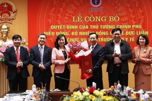 Công bố quyết định bổ nhiệm tân Thứ trưởng Bộ Y tế