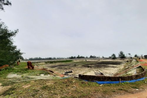 Dự án cảng biển 14.234 tỷ ở Quảng Trị vẫn là bãi đất hoang sau 3 năm khởi công