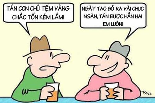 Cưa đổ con chủ tiệm vàng chỉ tốn vài chục nghìn đồng