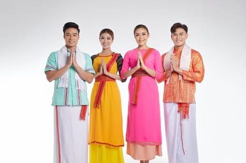 Đạt Kyo, Hữu Anh, Tường Vy, Thanh Nhi biến hóa đa sắc trong trang phục Chăm