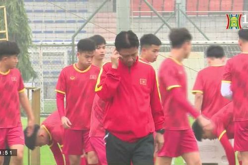 U20 Việt Nam tập luyện cho vòng chung kết U20 châu Á