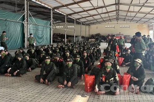 TPHCM: Hơn 800 tân binh phấn khởi tham gia nghĩa vụ quân sự CAND 2023