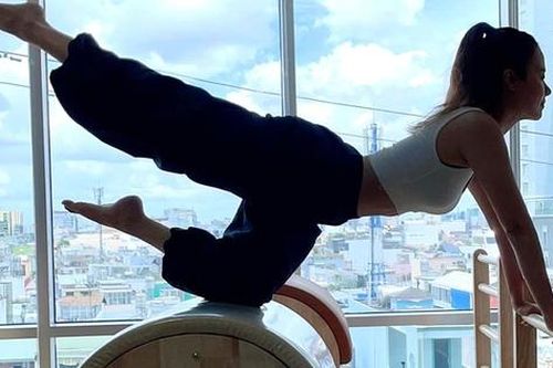 Mỹ nhân Việt - Hàn 'độ' dáng nhờ chăm tập pilates