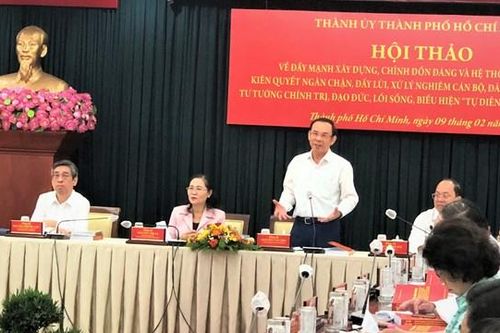 Chỉnh đốn Đảng, đẩy lùi 'tự diễn biến' và 'tự chuyển hóa'