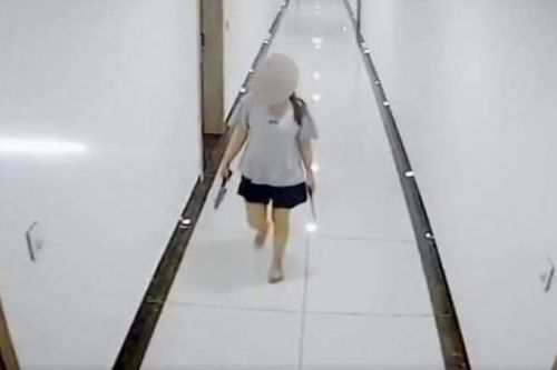 Thêm thông tin vụ người phụ nữ cầm dao trong chung cư ở Hà Nội