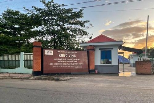 Kbec Vina liên tiếp gặp vấn đề về môi trường vẫn xin gia hạn xử lý rác?