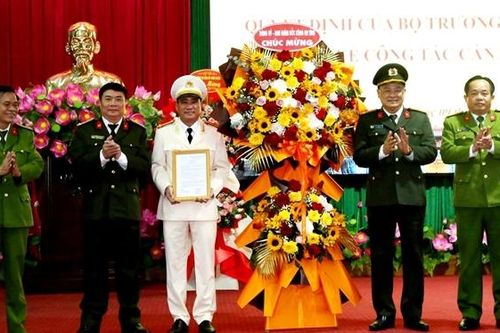 Thượng tá Hồ Xuân Phương giữ chức Phó giám đốc Công an tỉnh Thừa Thiên Huế