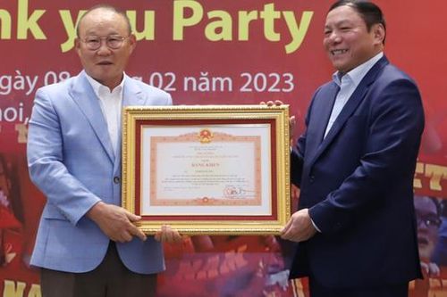 Liên đoàn Bóng đá Việt Nam tri ân HLV Park Hang-seo