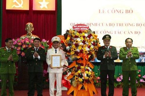 Thừa Thiên Huế có tân Phó Giám đốc công an