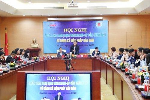 Phối hợp triển khai Nghị định 99 về đăng ký biện pháp bảo đảm